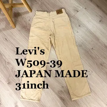 Levi's W509-39 일본제 벨벳 팬츠 31인치