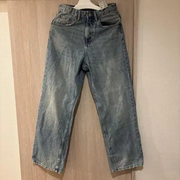 ZARA 배기 핏 데님 팬츠