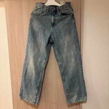 ZARA 배기 핏 데님 팬츠