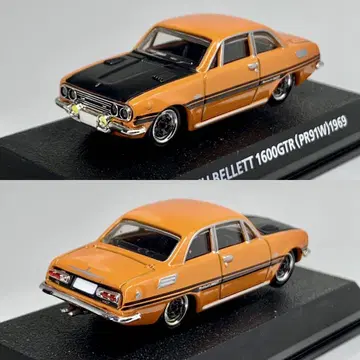 코나미 1/64 이스즈 레트 1600 GTR PR91W 1969 주황