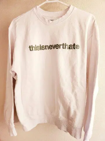 thisisneverthat 맨투맨 화이트