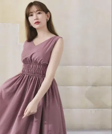 Herlipto Riviera Double Bow Dress rose