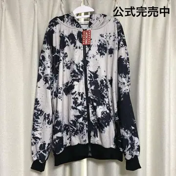 ACDCRAG 블리치 ZIP BIG 후드티 그레이