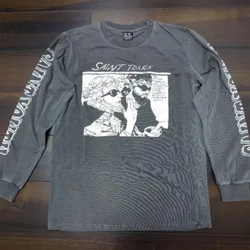 SAINT TEARES 긴팔 티셔츠 그레이