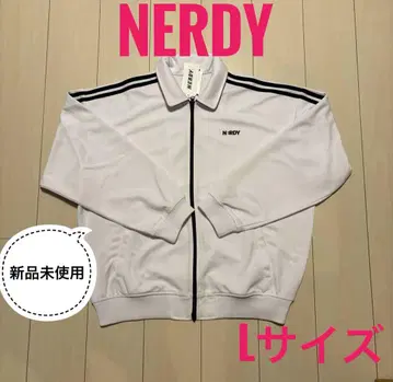 NERDY 화이트 저지 L 사이즈