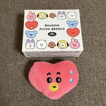 BT21 랜덤 페이스 브로치 TATA
