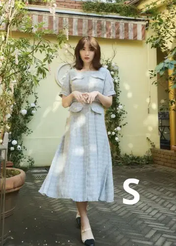 Classic Tweed Belted Dress herlipto