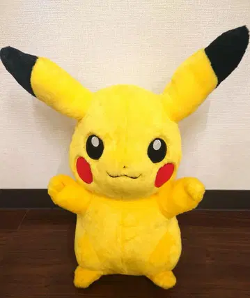 포켓몬스터 1/1 봉제 인형 피카츄 타카라토미 등신대