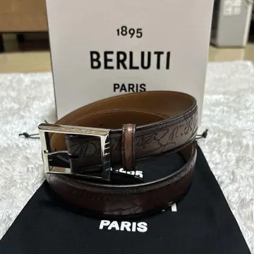 [ 새상품급 ] BERLUTI 벨루티 클래식 가죽 벨트 35mm