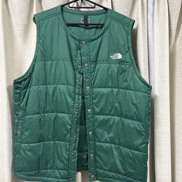 THE NORTH FACE 그린 퀼팅 베스트 L