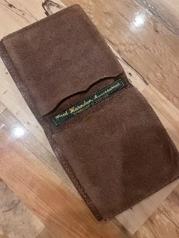 Paul Harnden 폴 하덴 가죽 지갑 지폐 수납 카드 케이스