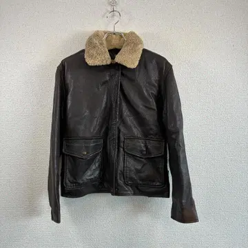BALLY 다크 브라운 가죽 자켓