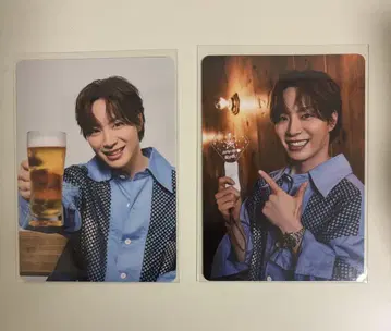 SHOW-WA 시오타 마사키 런칭 트레이딩 카드 2장 세트