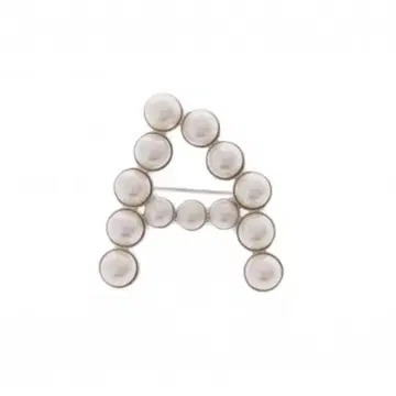 [ 미사용 새상품 ] Alphabet brooch A