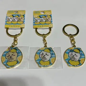 치이카와 (먼작귀) 지역 한정 키링 세트 세토우치 레몬 3종 세트