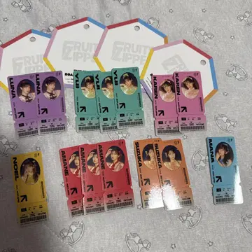 FRUITS ZIPPER 후르츠 지퍼 라라포트 스티커
