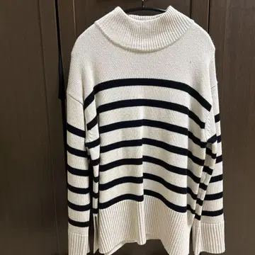 GU 보더 하이넥 튜닉 M