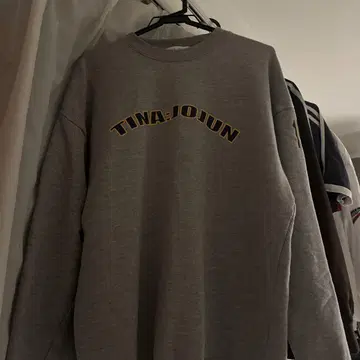 TINA:JOJUN 그레이 트레이닝복