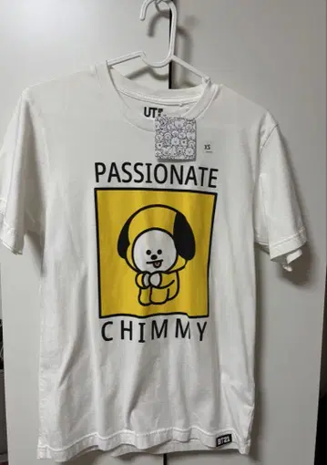 UNIQLO BT21 BTS CHIMMY 티셔츠 XS