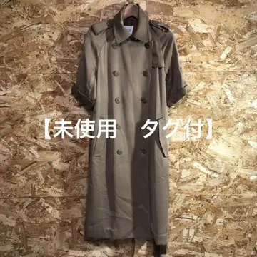 [ 2523번 ] KOE 트렌치코트 7부 소매 미사용 레이디 M