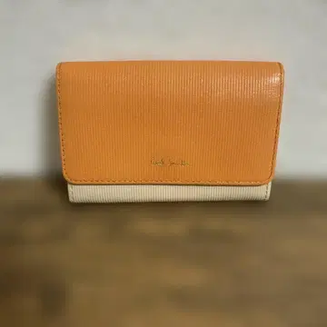 Paul Smith 명함지갑 오렌지/베이지