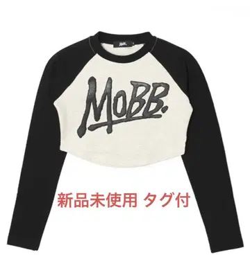MOBB 크롭 상의