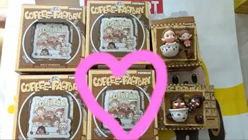 POPMART POPBEAN 커피 팩토리 커스텀 브로치 백
