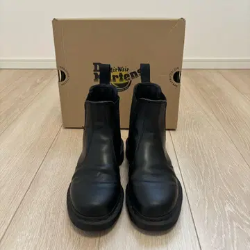 닥터마틴 MONO 사이드 고어 부츠 블랙 첼시 부츠