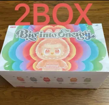 2box 세트 정품 미개봉 Labubu Big into Energy