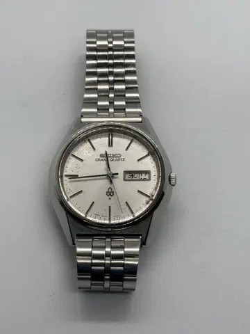 SEIKO GRAND QUARTZ 손목시계 실버