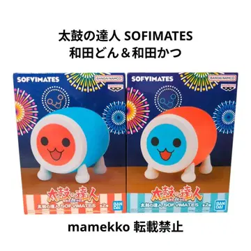 태고의 달인 SOFIMATES 피규어 와다돈 와다카츠 빨간색 파랑