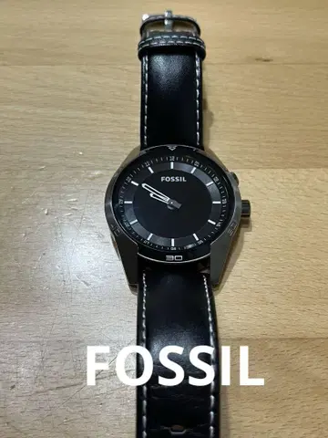 FOSSIL 크로노그래프 블랙 시계