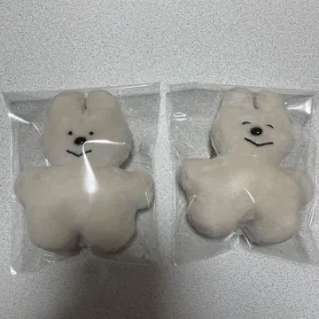 haruchan 봉제 인형 마스코트 2개 세트