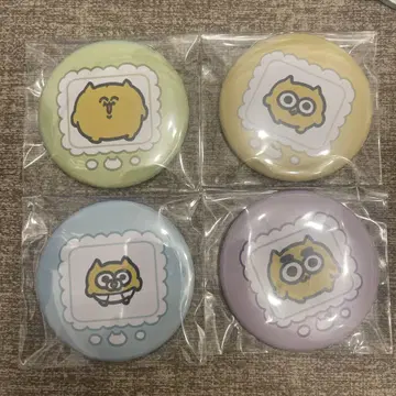 [ 4개 세트 ] 운타네코복권 C상 캔뱃지 제일복권