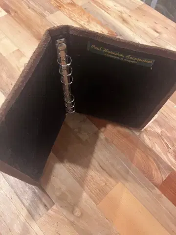 Paul Harnden 폴 하덴 바인더 가죽 수첩