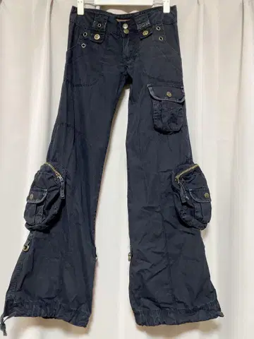 블랙 black 카고 팬츠 워크 팬츠 y2k