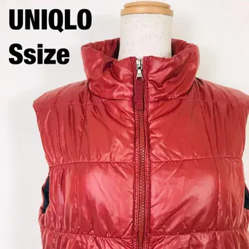 UNIQLO 유니클로 충전솜 다운 베스트 레드 G2