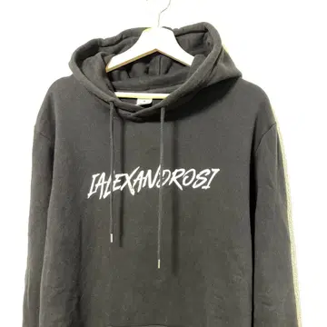 ALEXANDROS 알렉산드로스 로고 롱 후드티 M 사이즈 새상품급