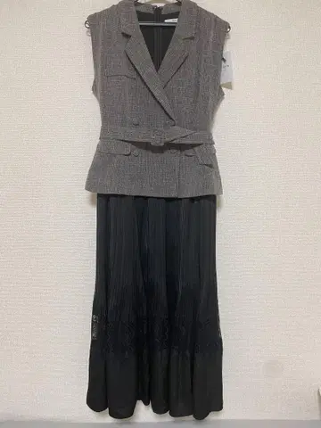 Her lip to Meurice Pleated Lace Dress