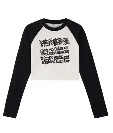 X girl x hysteric glamour 래글런 [ 선착순 ]