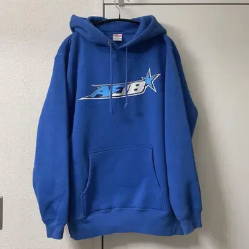 AFJB 로고 후드티 파랑