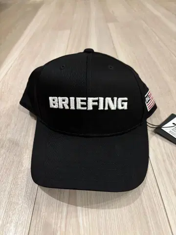 미사용 새상품 BRIEFING 블랙 캡