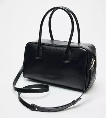 ZARA 자라 스웨이드 시티백 2way 블랙
