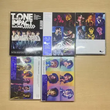 [ 새상품급 Blu-ray 세트 ] SixTONES 라이브 영상 5