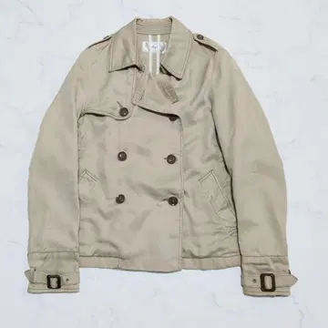 쉽스 ships 숏 트렌치코트 드레이프감 베이지 리오셀