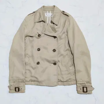 쉽스 ships 숏 트렌치코트 드레이프감 베이지 리오셀