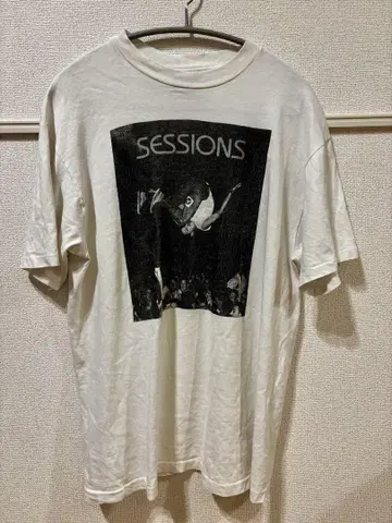 sessions 소매, 밑단 싱글 M 화이트