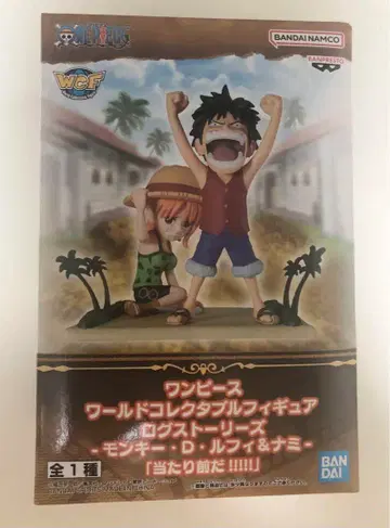 원피스 월드 컬렉터블 피규어 몽키 D 루피 & 나미