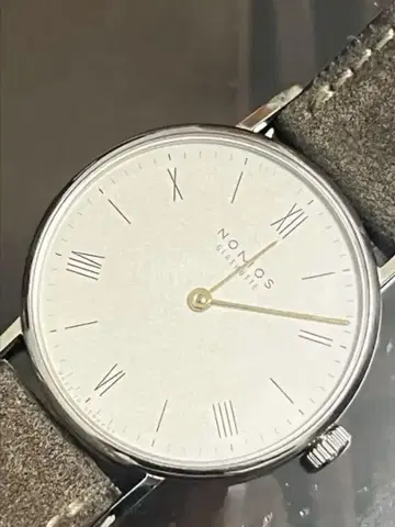 NOMOS 라도위그 듀오 수동 와인딩 시계