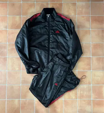 adidas 셋업 패딩 자켓 블랙 M